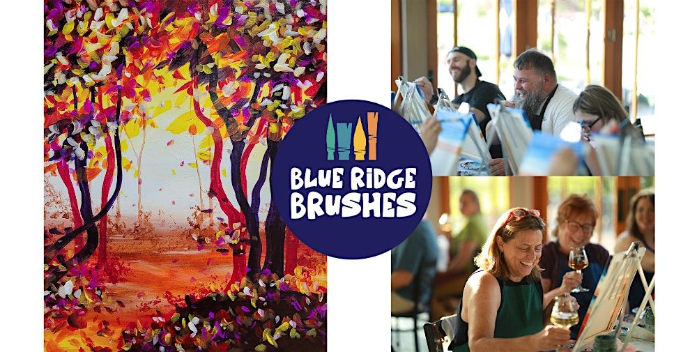 Paint + Sip: "Autumn Forest" at Hazy Mountain Vineyards & Brewery