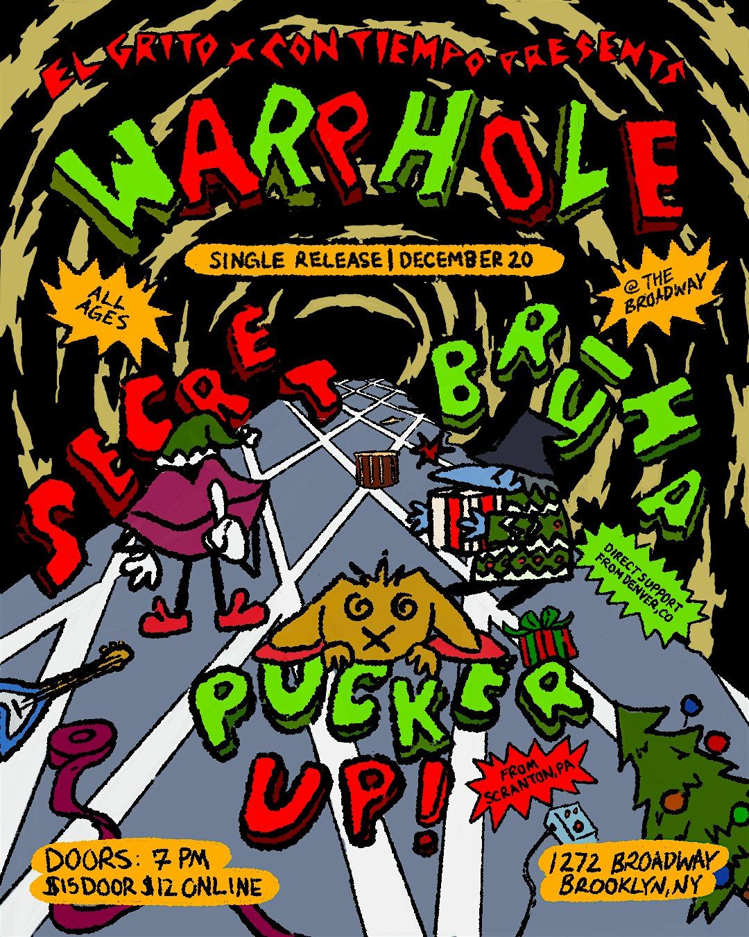 Warphole w\/ Br\u016bha, Pucker Up! + Secret