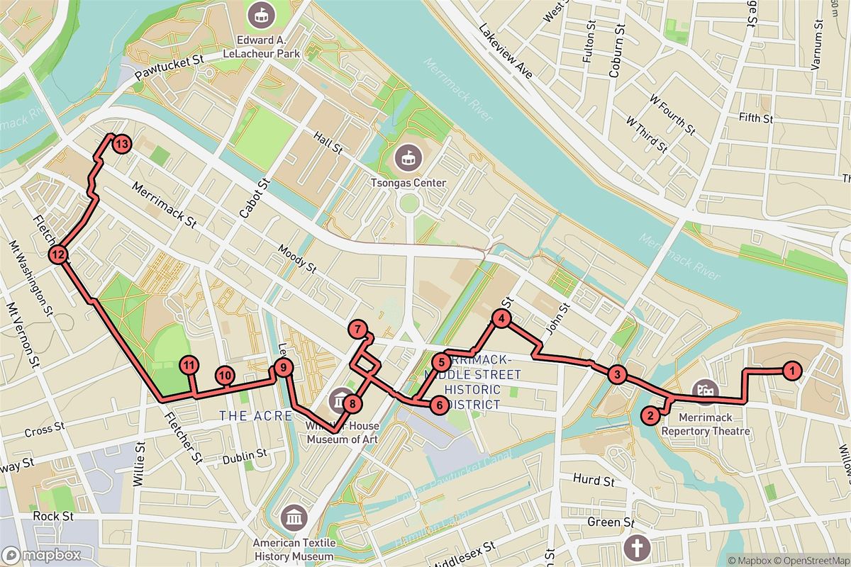 Lowell Audio Tour: Canals, Cathedrals & Creative Spirits Unveiled