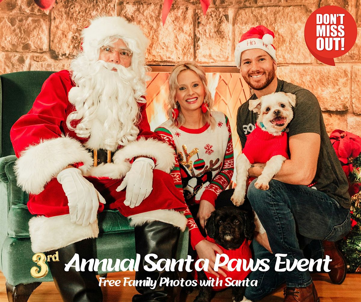 SANTA PHOTOS - FREE Family and Furbaby Photo Event at the castle!