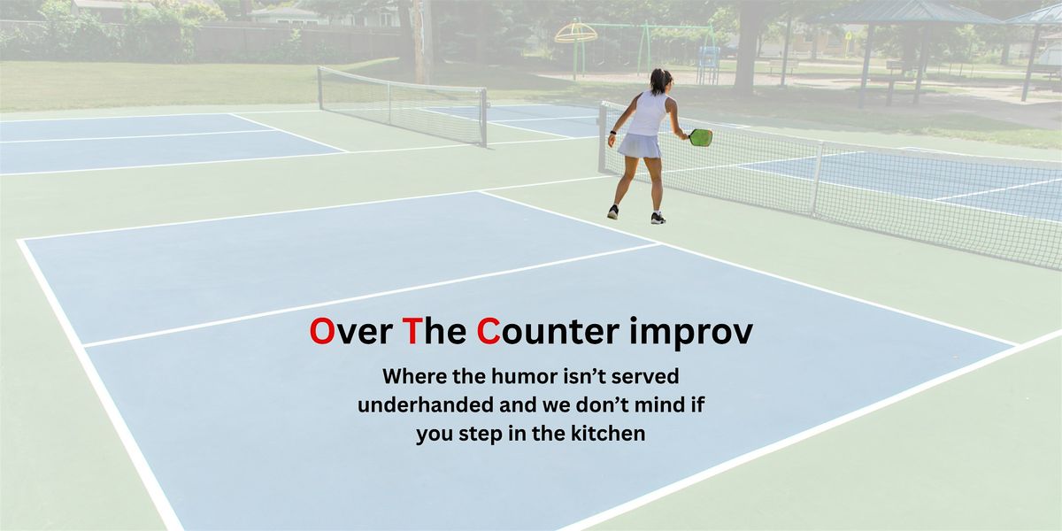 A matinee improv show at Rally's Pickleball Center