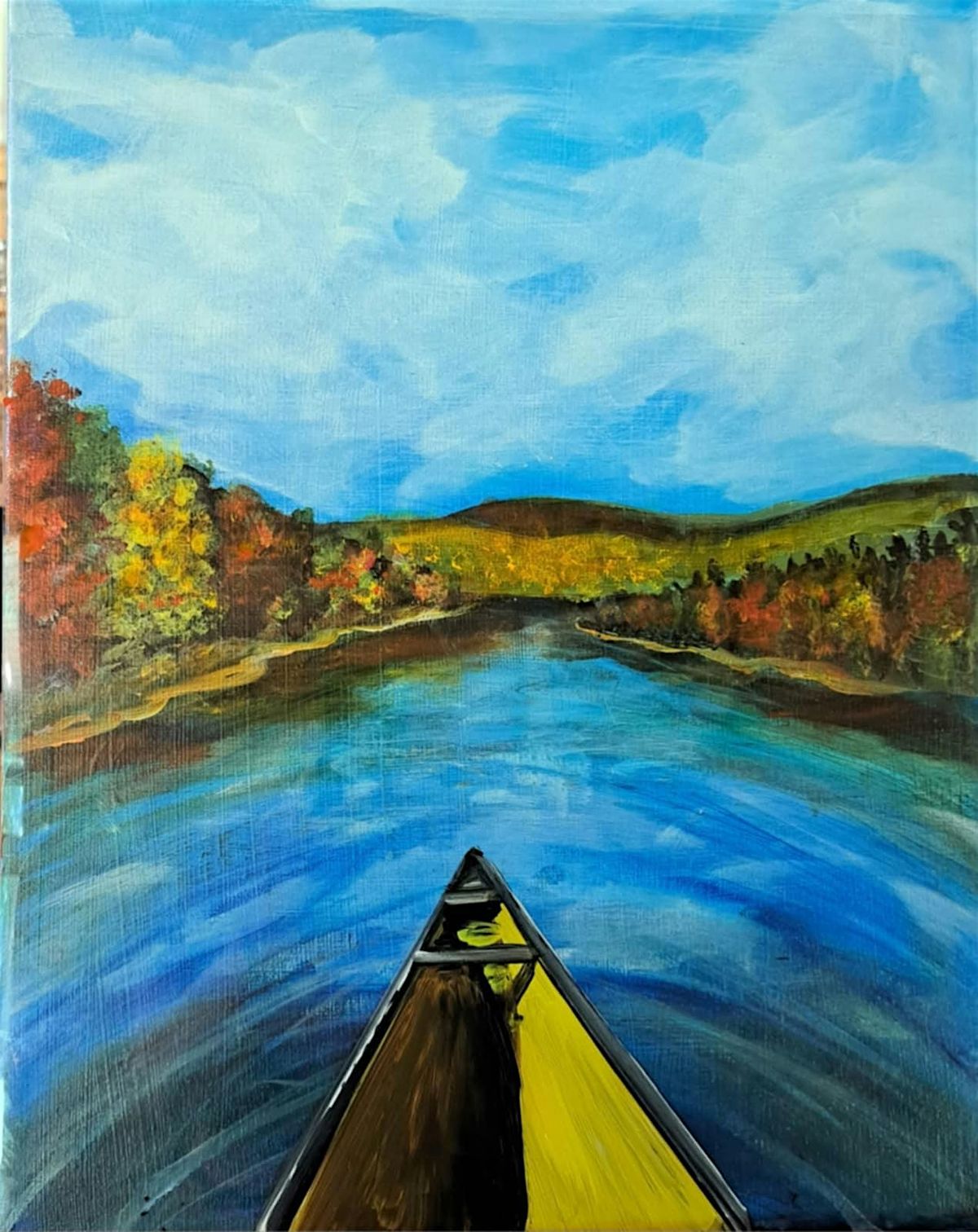 Brushes & Bubbles - September Paint & Sip Party!