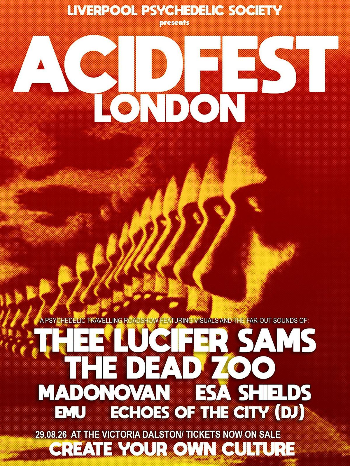 ACIDFEST LONDON feat. Thee Lucifer Sams, The Dead Zoo & more