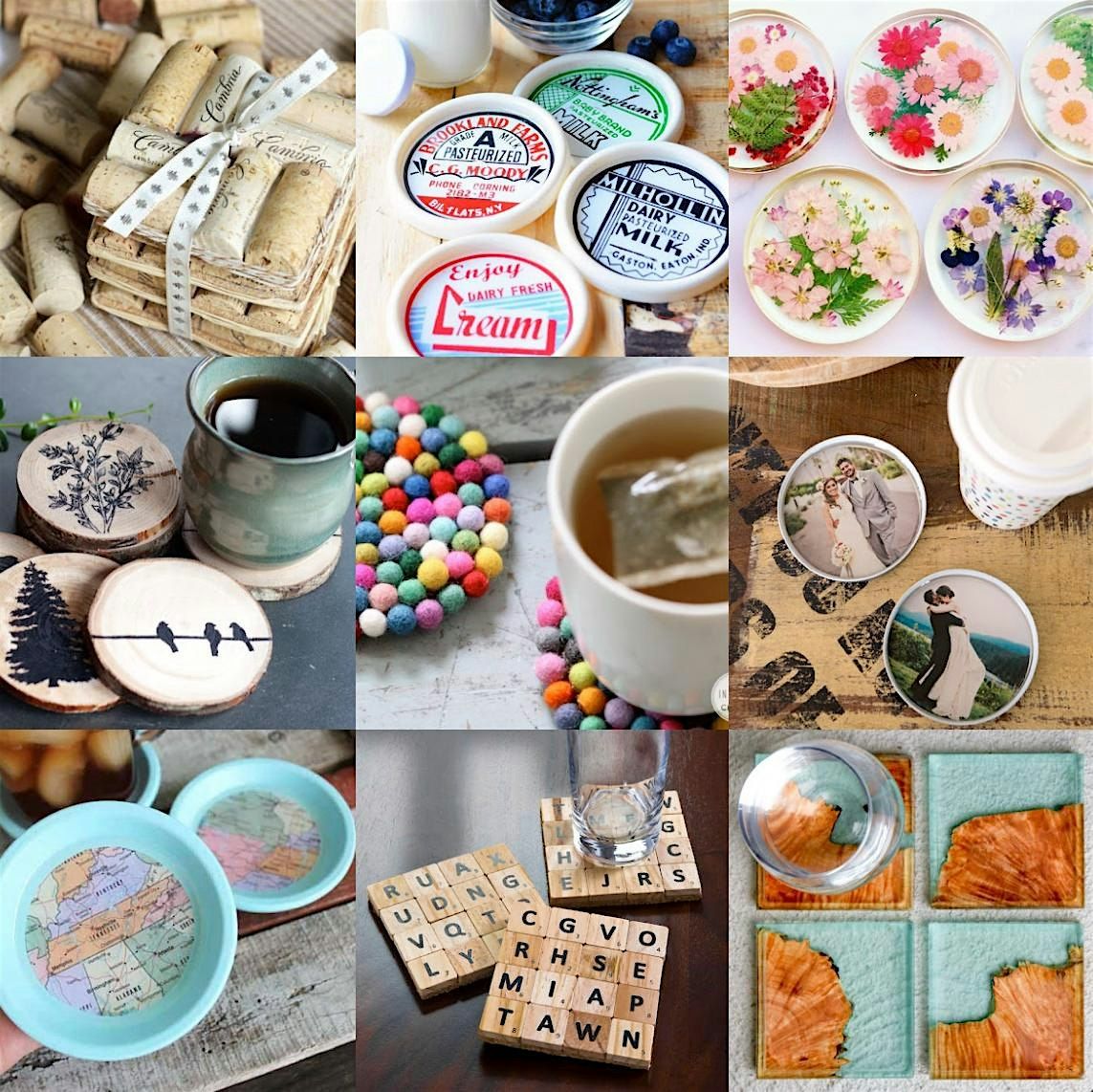 DIY Coasters Decoration