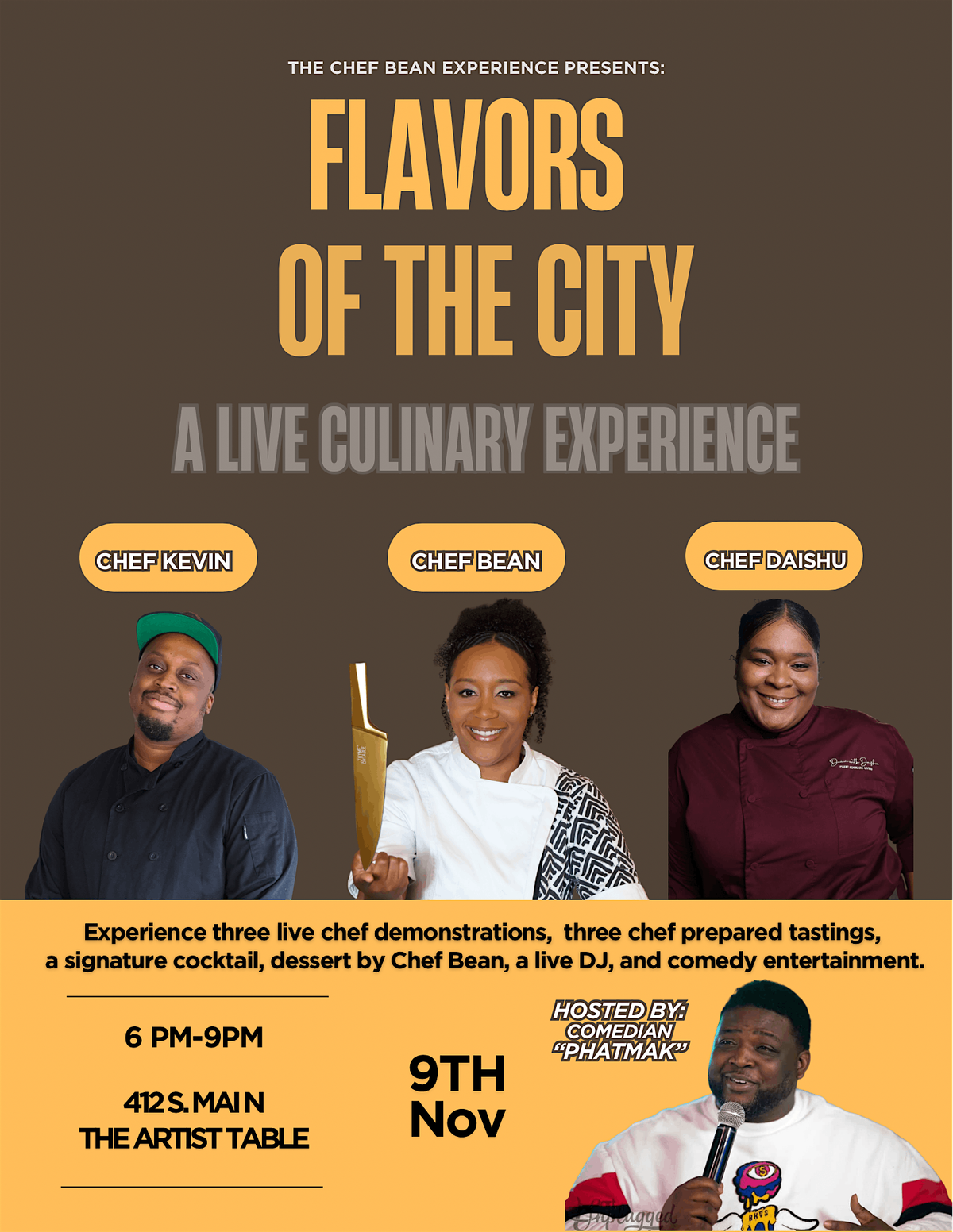 Flavors of the City: A Live Culinary Experience