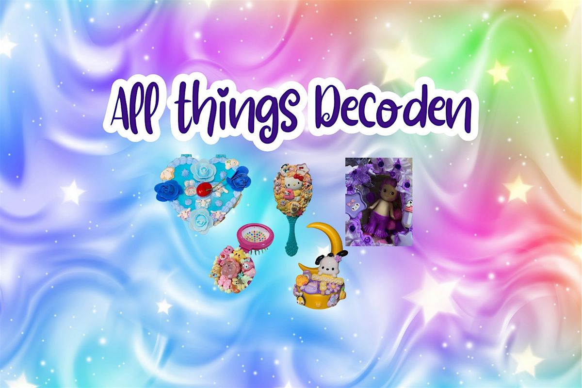 Adult Craft Night: All Things Decoden