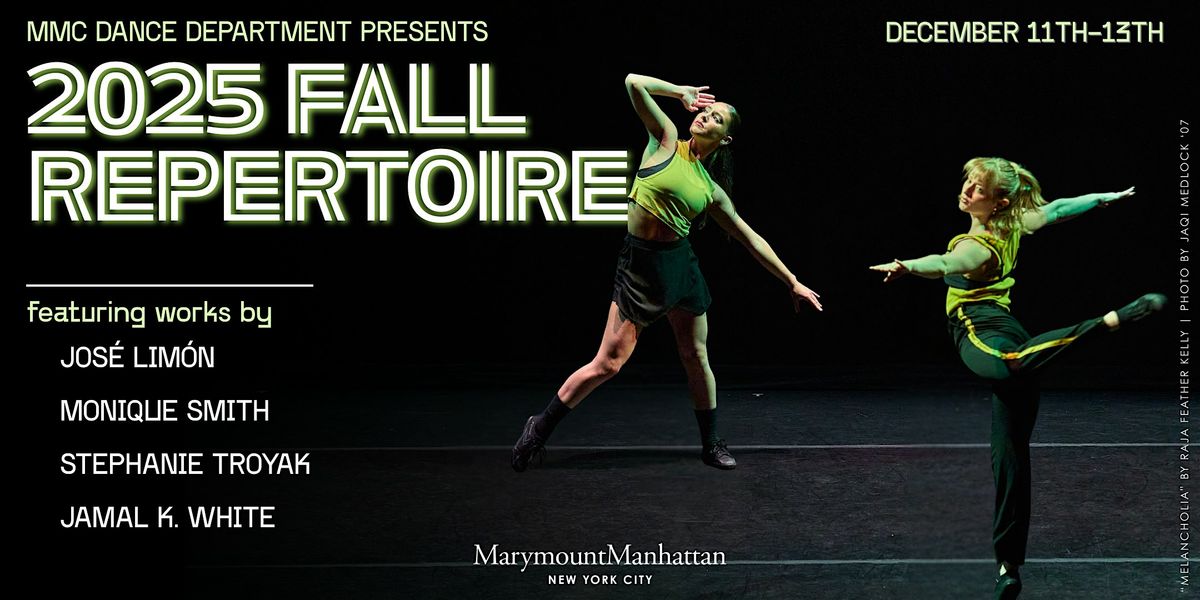 Fall 2025 Repertoire - Program B