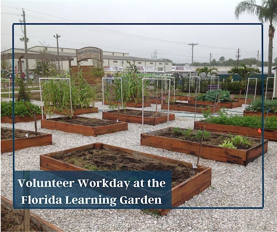 Florida Learning Garden Cleanup Day