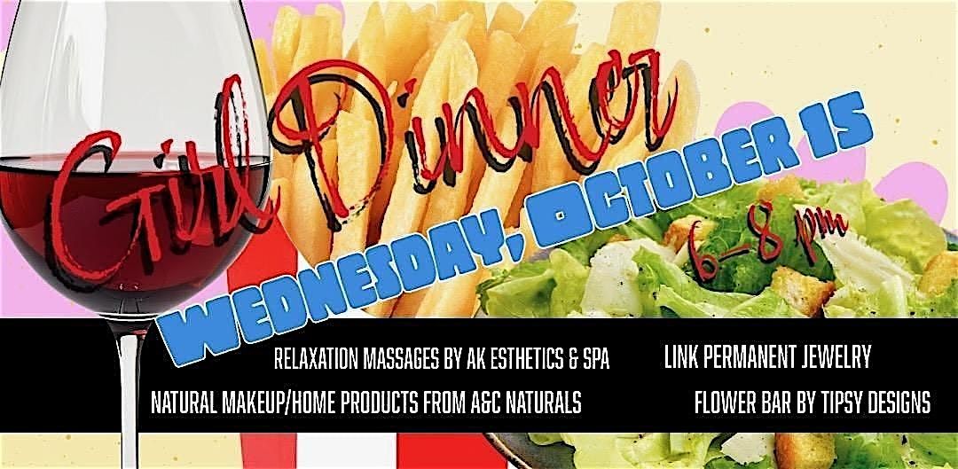 Girl Dinner: An Evening of Salad, Fries, Pasta & Pampering