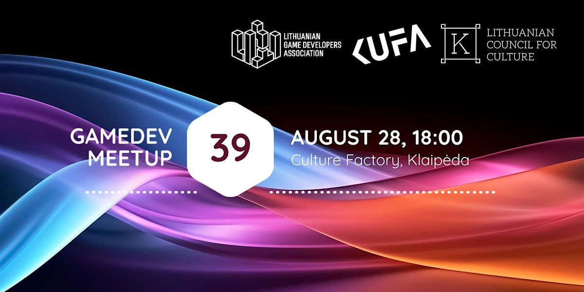 GameDev Meetup #39
