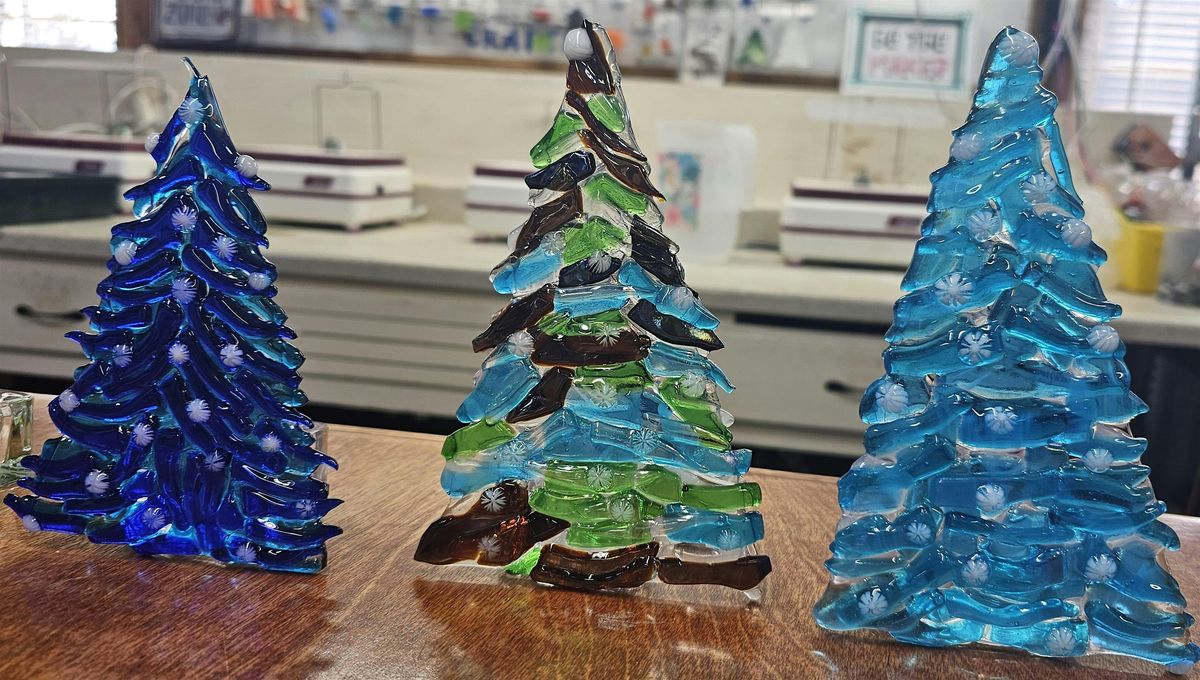 Chippy Trees Fused Glass Class