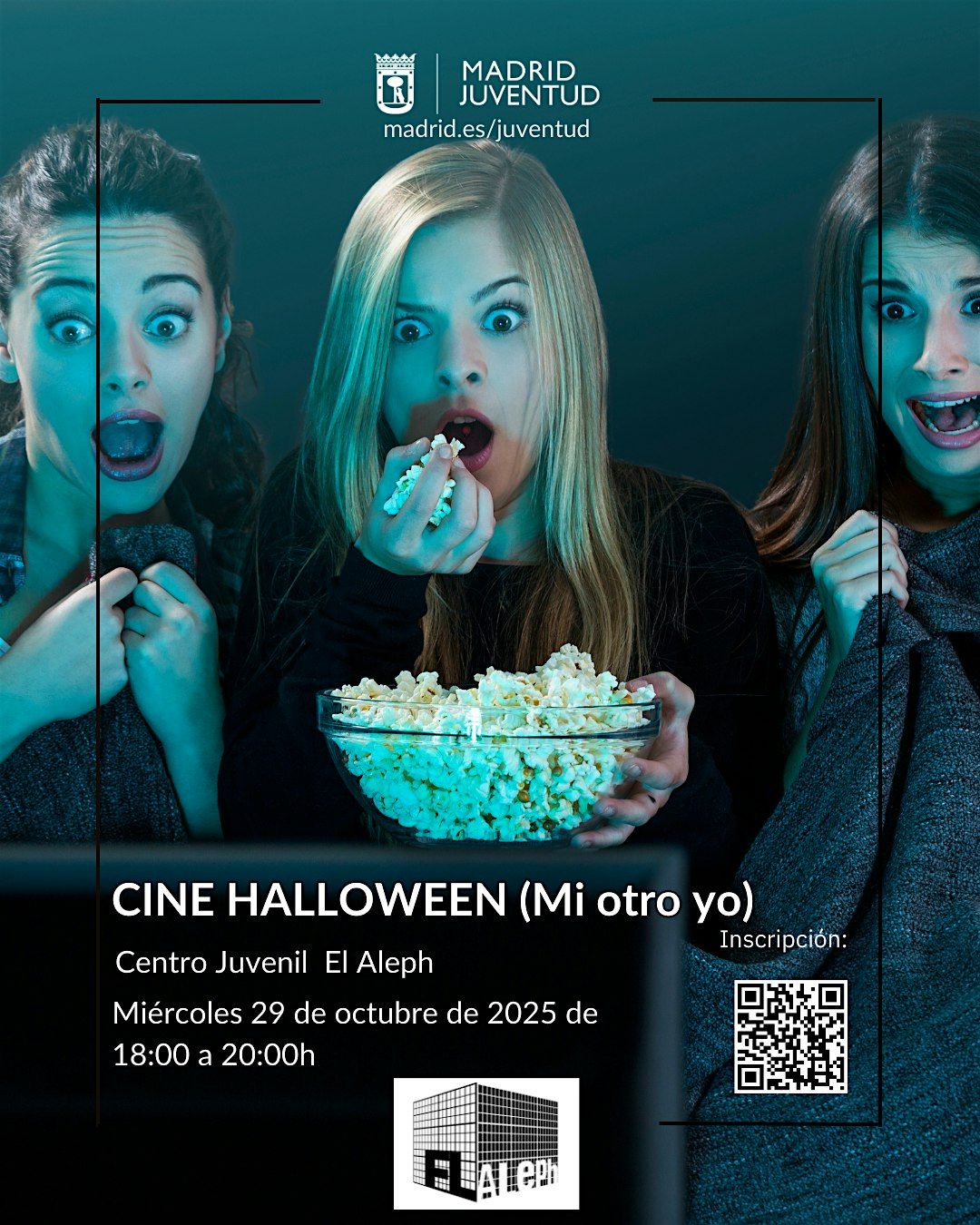 CINE HALLOWEEN (Mi Otro Yo)- GRATIS 14-30 A\u00d1OS