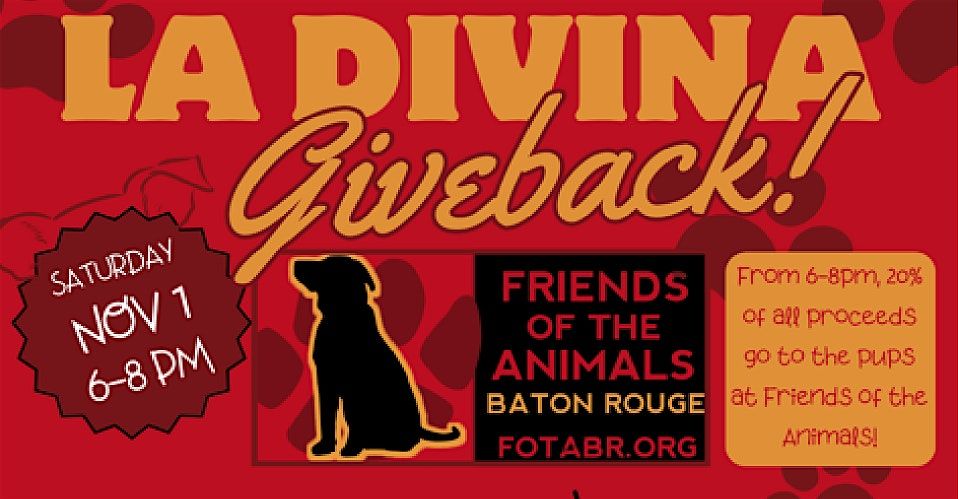FUN, Feasting and Fundraising for our Furry Friends at FOTA! Live Music!