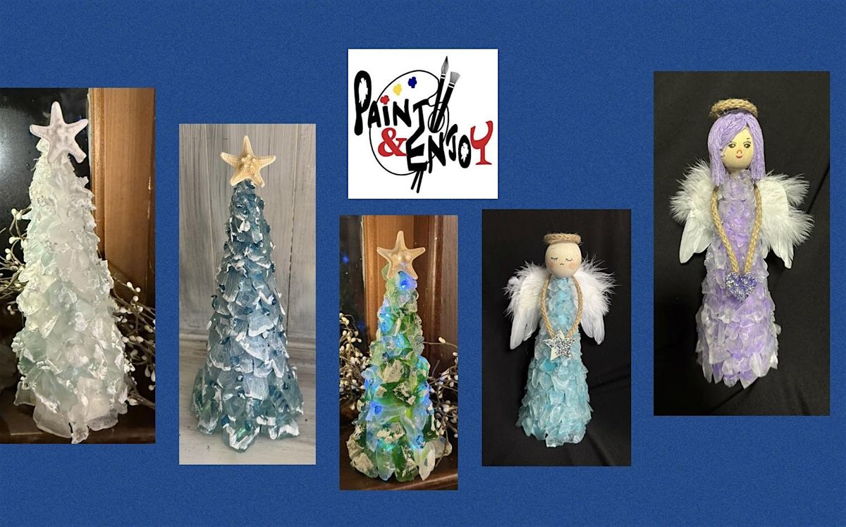 Paint and Enjoy \u201dSea Glass Tree or Angel \u201c at Balla Cloiche Vineyard