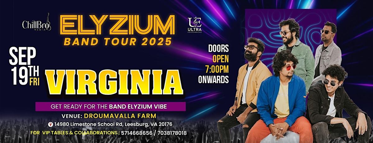 Band Elyzium Live in Virginia - Sep 19th