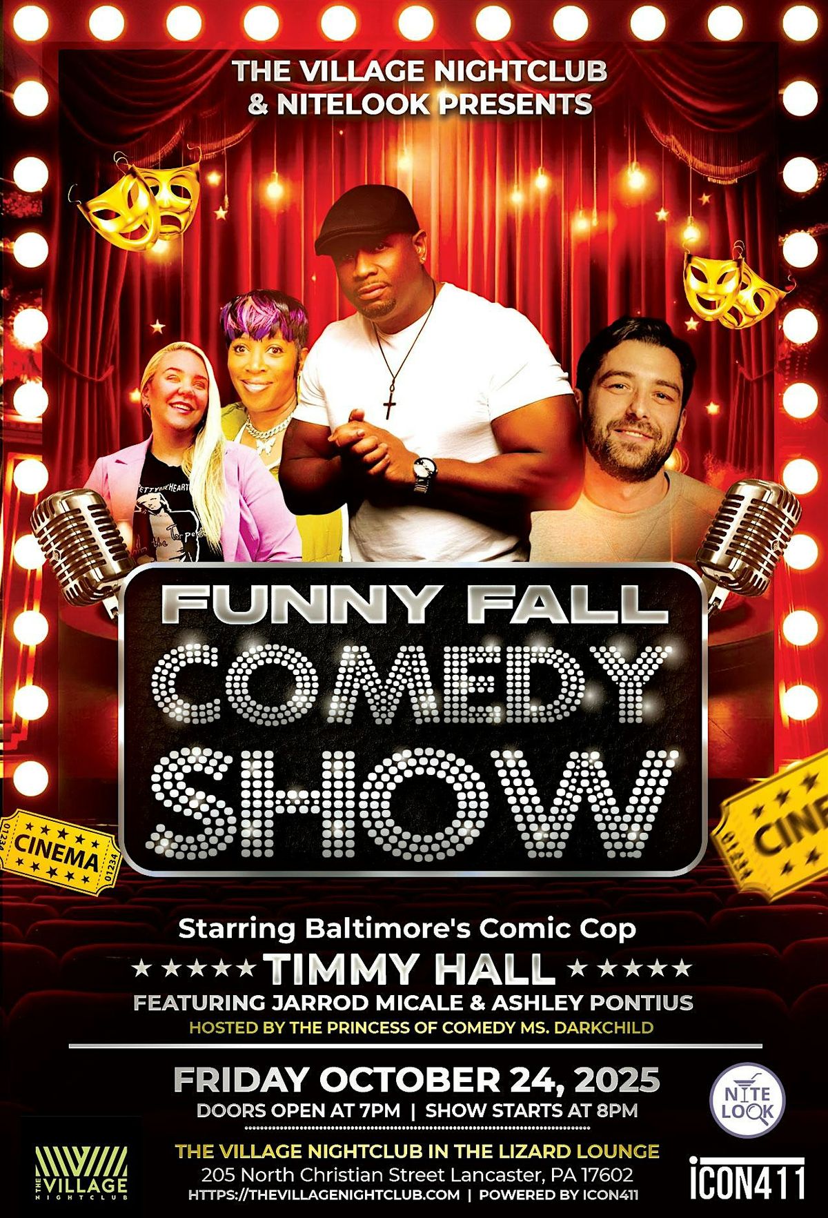 Funny Fall Comedy Show @The Village Nightclub \/ Lizard Lounge