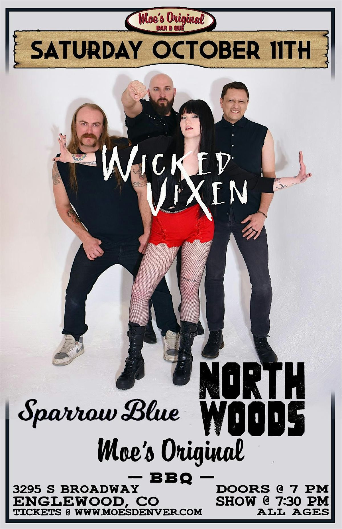 Wicked Vixon w\/ Sparrow Blue + Northwoods
