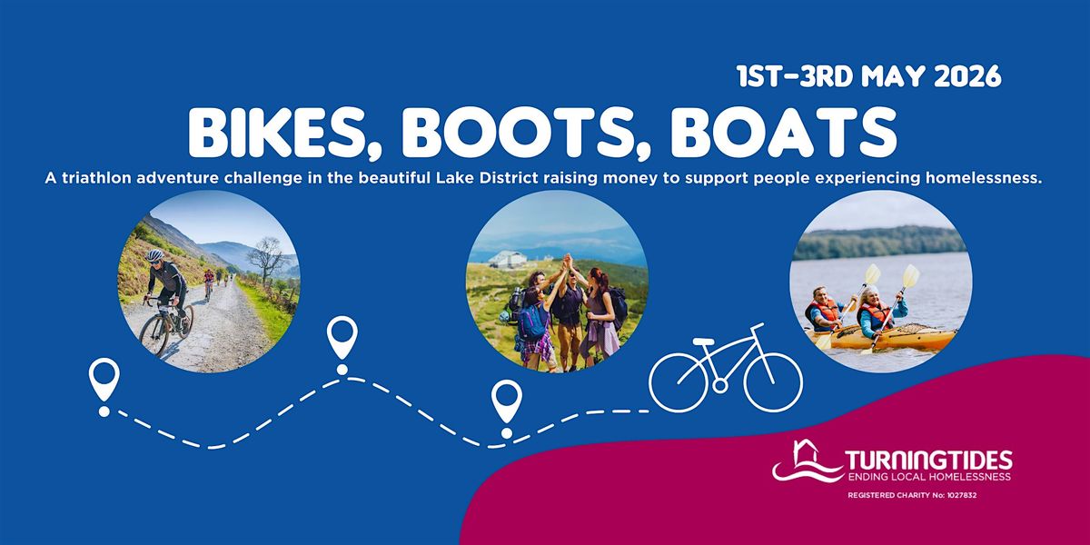 Bikes, Boots, Boats - Adventure Challenge