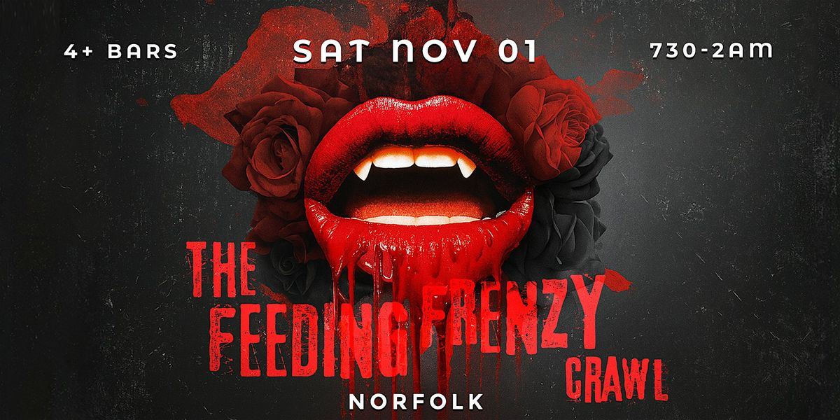 Feeding Frenzy Halloween Bar Crawl Norfolk 2025