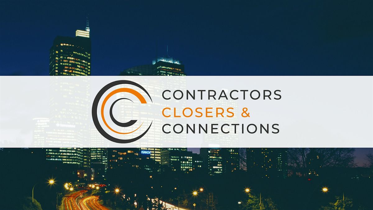 CCC New Jersey Presents March CRE Event