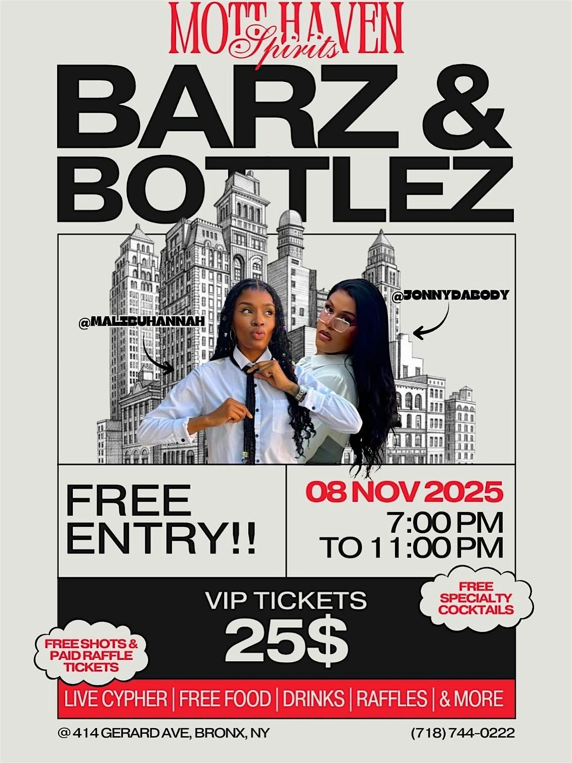 Barz & Bottles Live Cypher