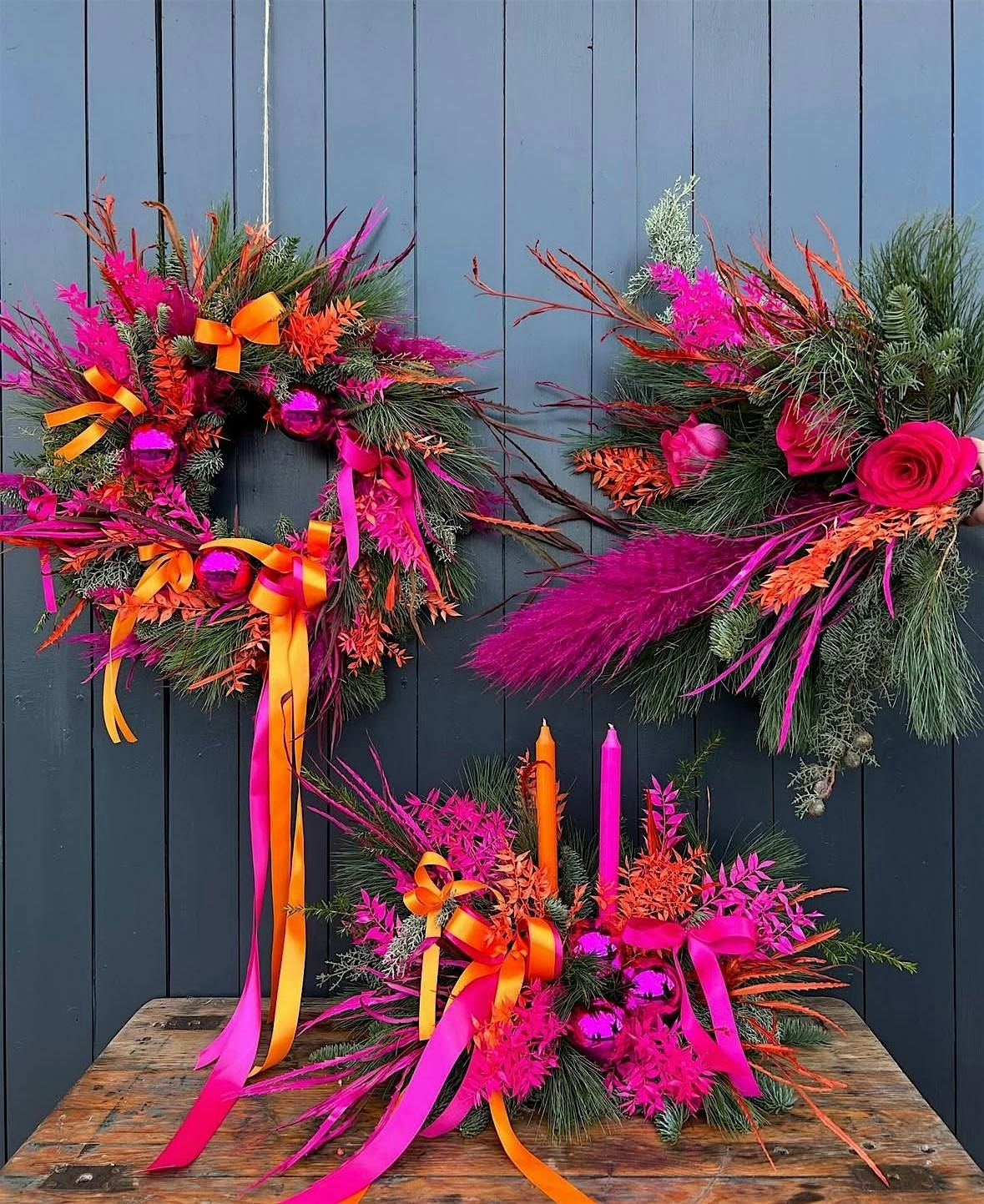 Christmas Wreath Workshop at Stonehurst farm