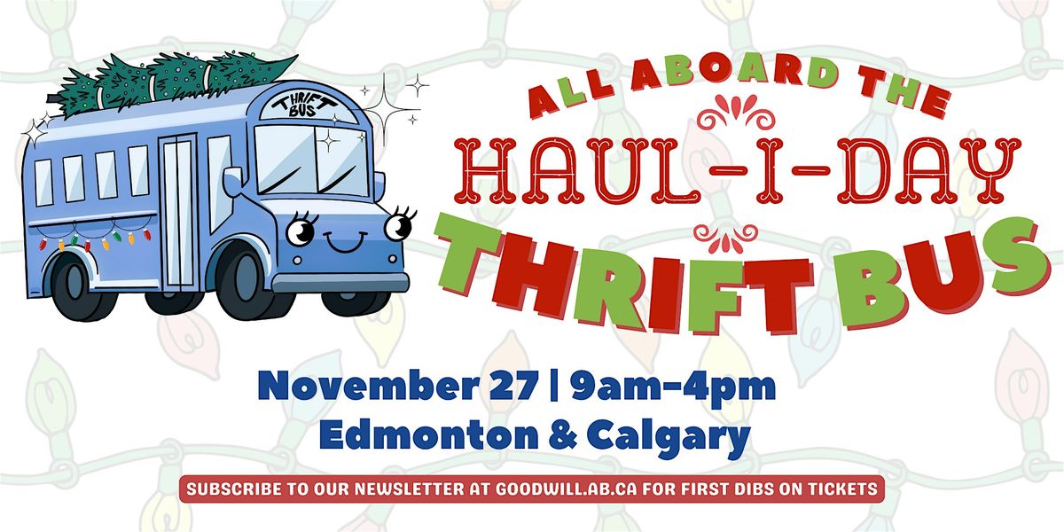 Goodwill Thrift Party Bus | EDMONTON