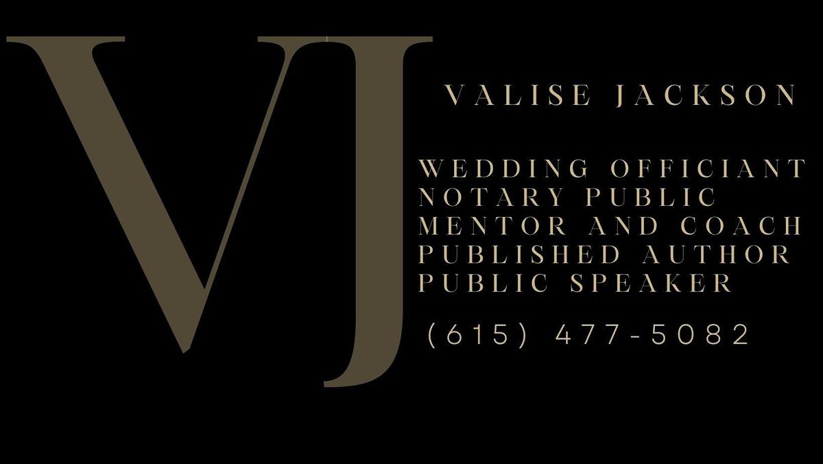 Notary Public and Wedding Officiant Entrepreneur Meet-Up