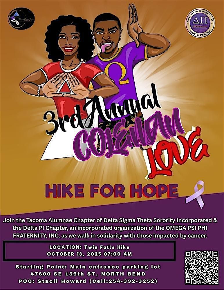 3rd annual Coleman Love Hike for hope