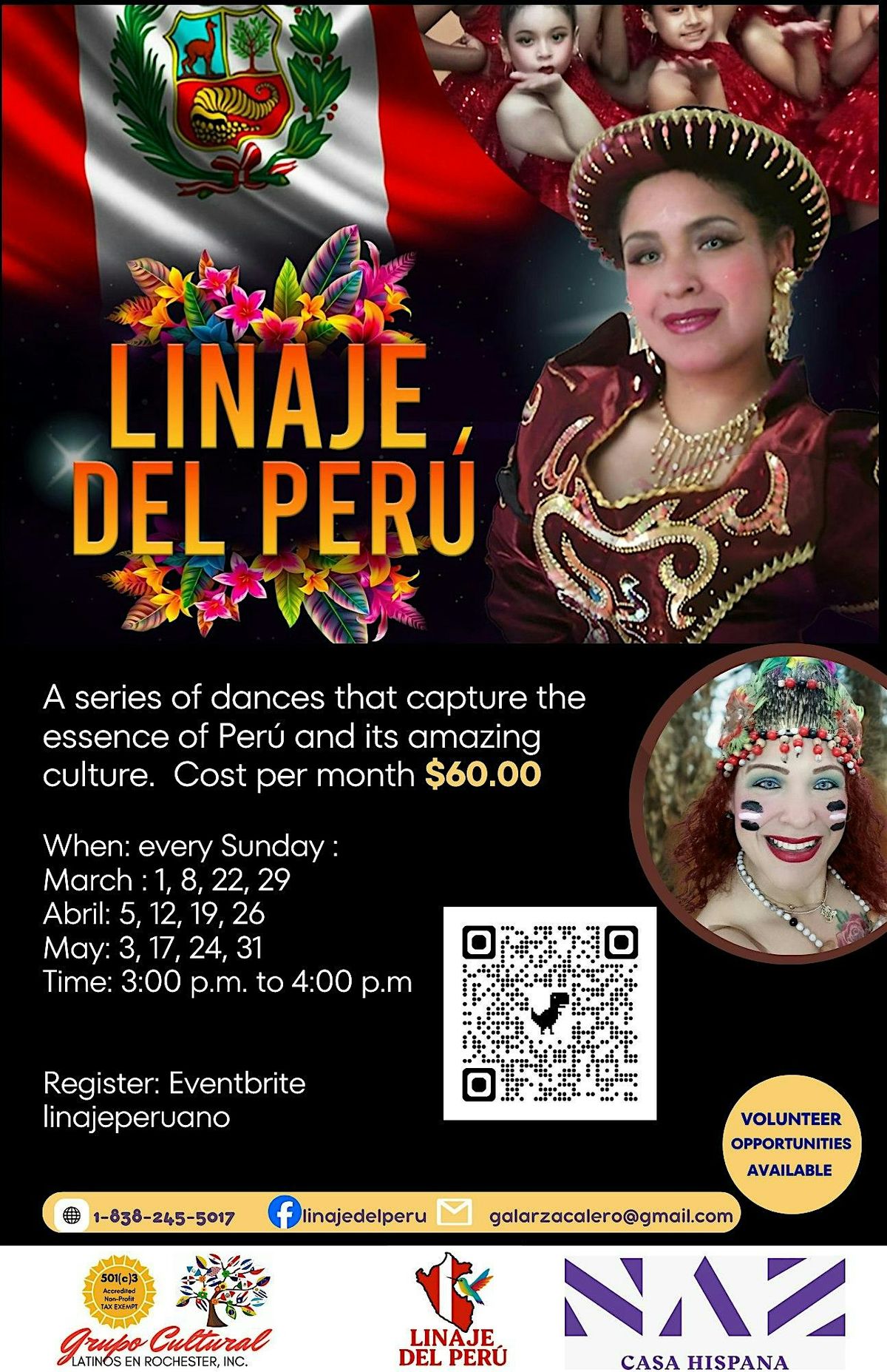 Linaje del Per\u00fa : Ra\u00edces que Bailan