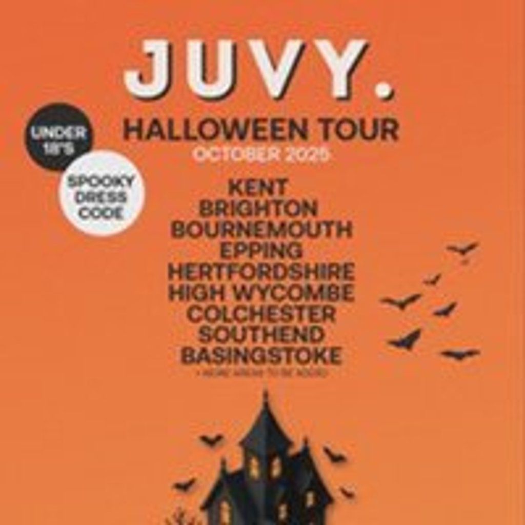 JUVY Under 18s - Halloween Tour - Thurs 30 Oct - BASINGSTOKE