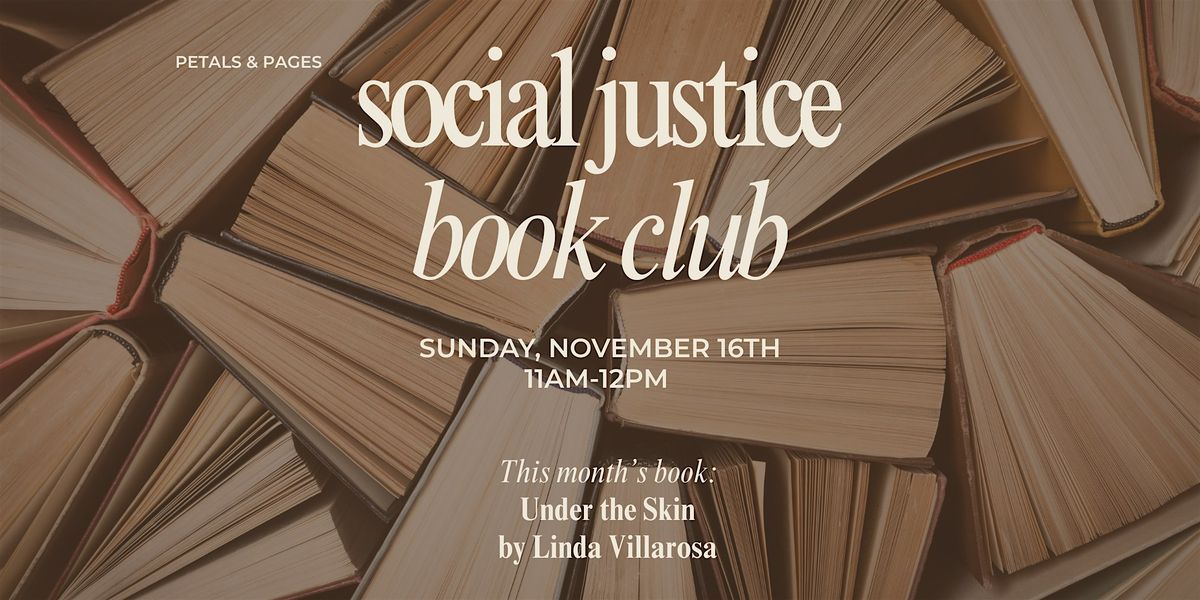 Social Justice Book Club at Petals & Pages