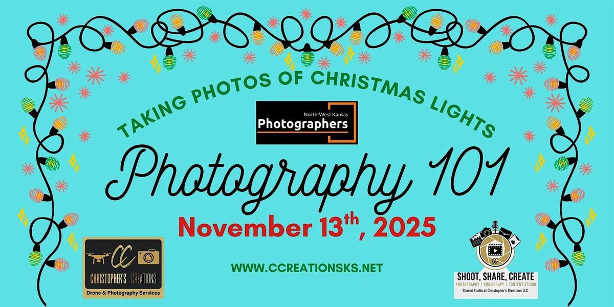Photography 101~ Christmas Lights