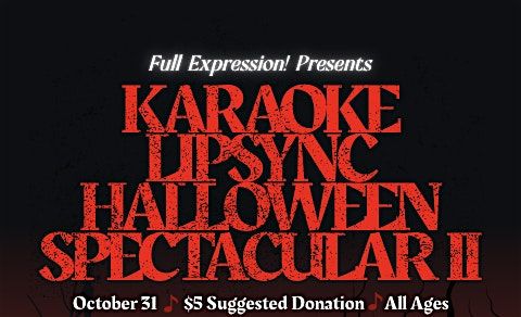 Karaoke Lipsync Halloween Spectacular II