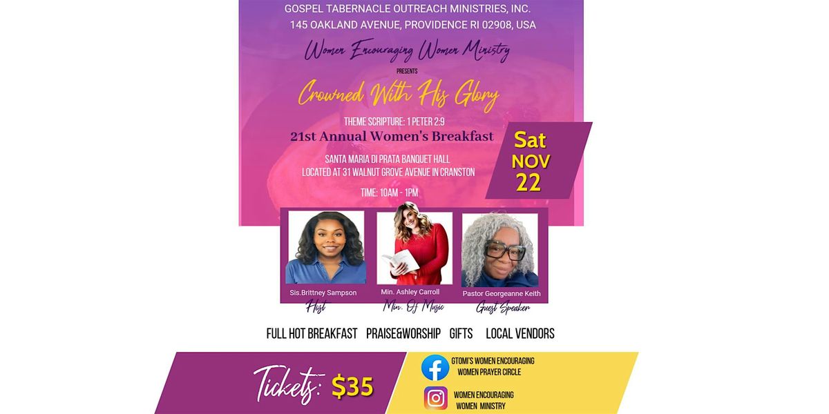 Women Encouraging Women Ministry Annual Breakfast