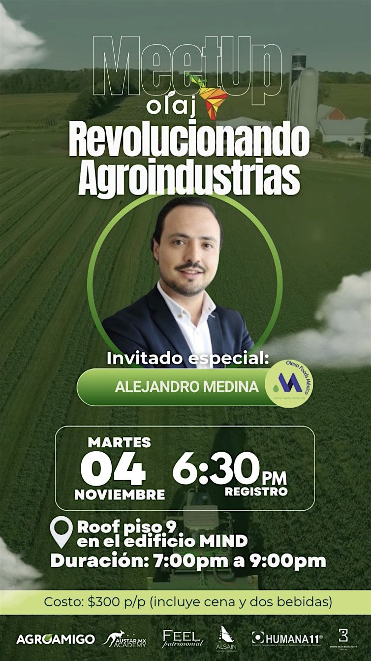 Meet Up OLAJ: Revolucionando Agroindustrias