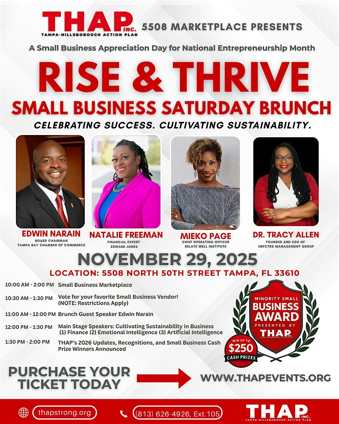 Rise & Thrive Small Business Saturday Brunch