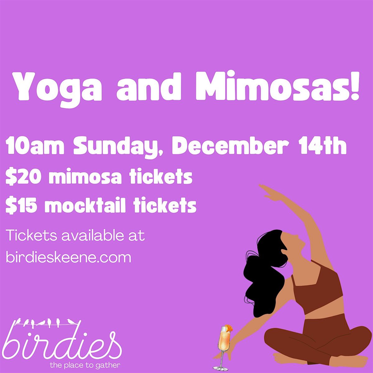 Yoga and Mimosas- 12\/14