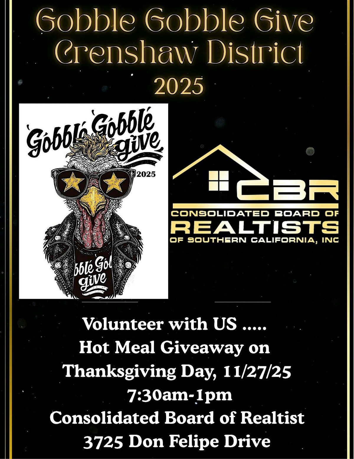 Gobble Gobble Give Thanksgiving Dinner Giveaway 2025