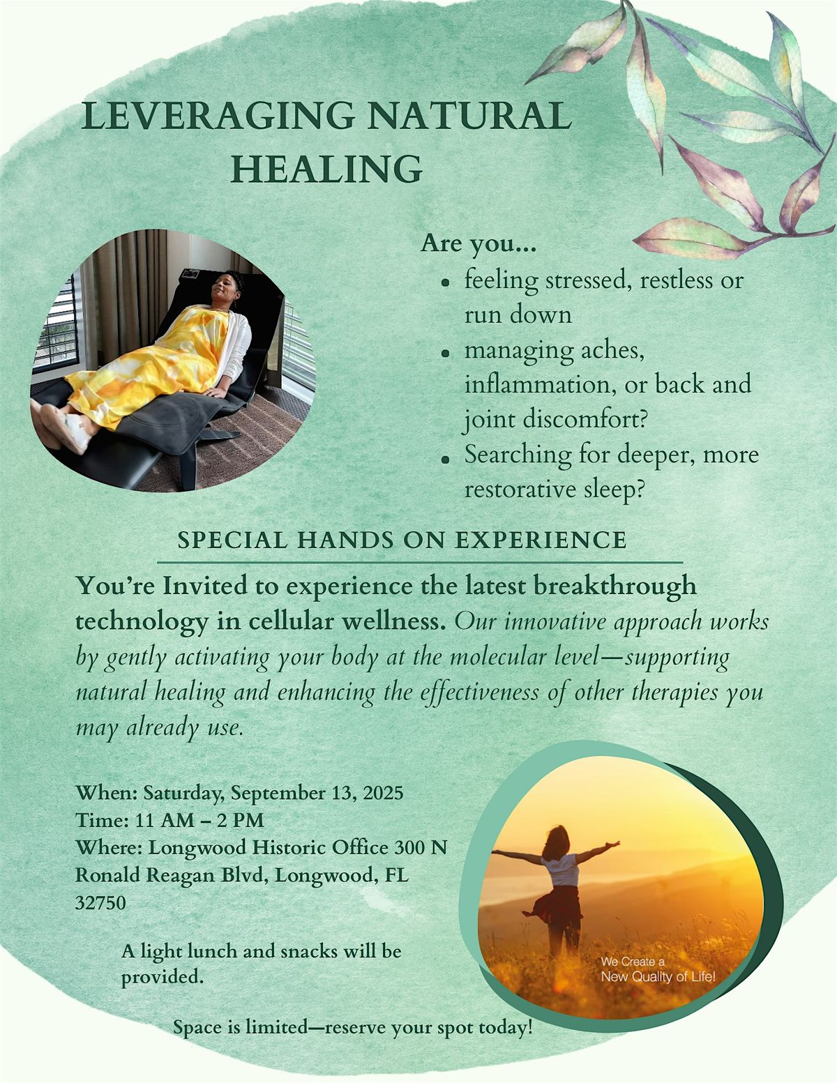 LEVERAGING NATURAL HEALING