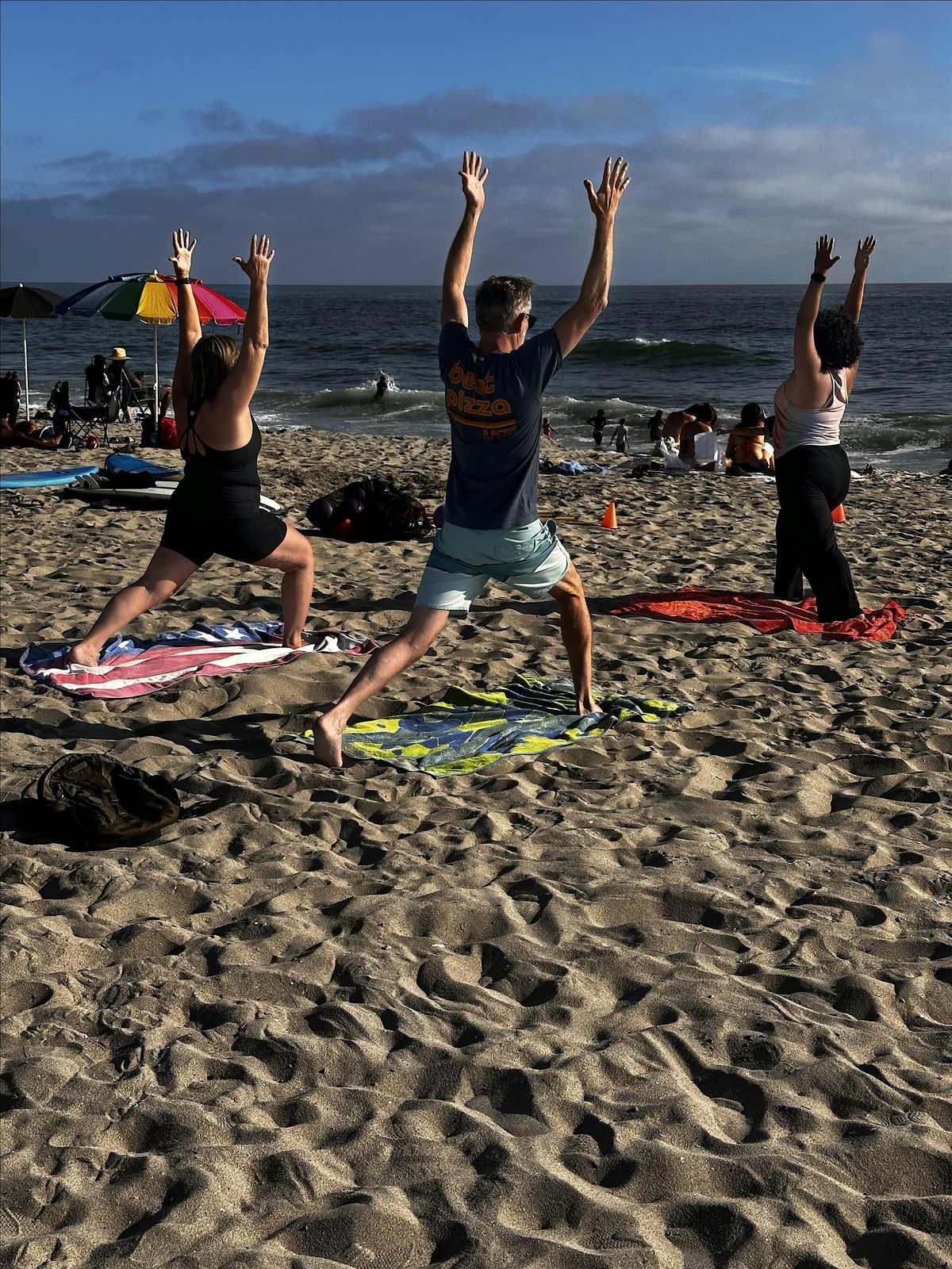 Beginners Beach Yoga