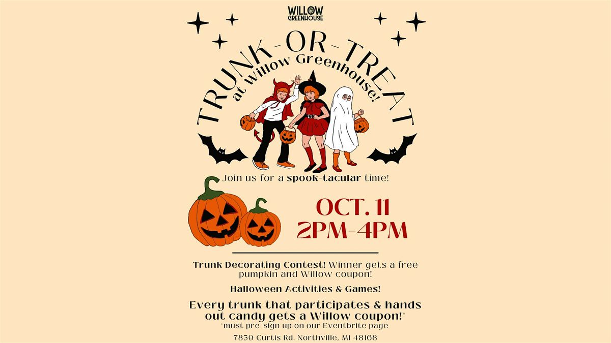 Trunk-or-Treat at Willow!