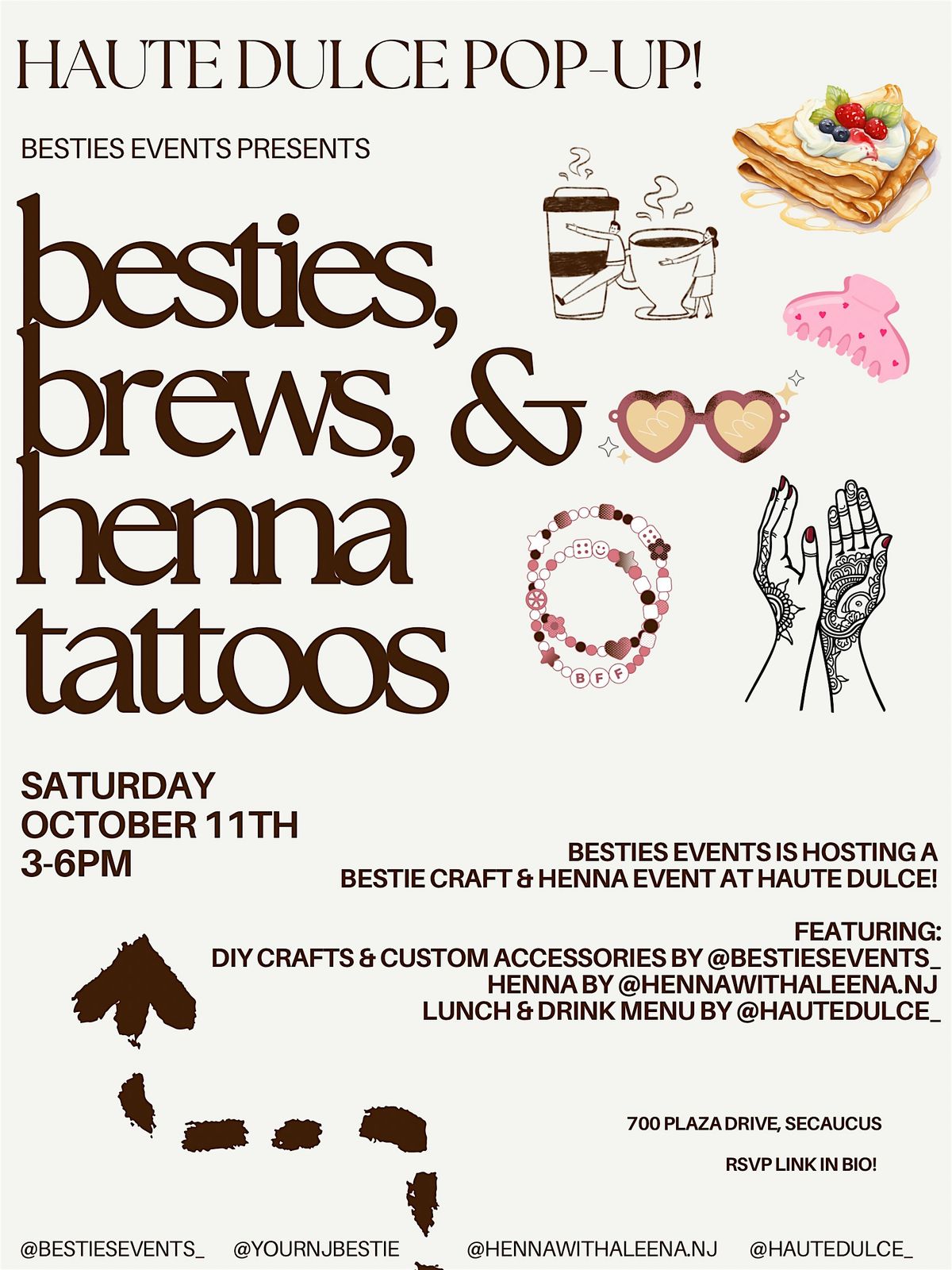 Besties, Brews, and Henna Tattoos