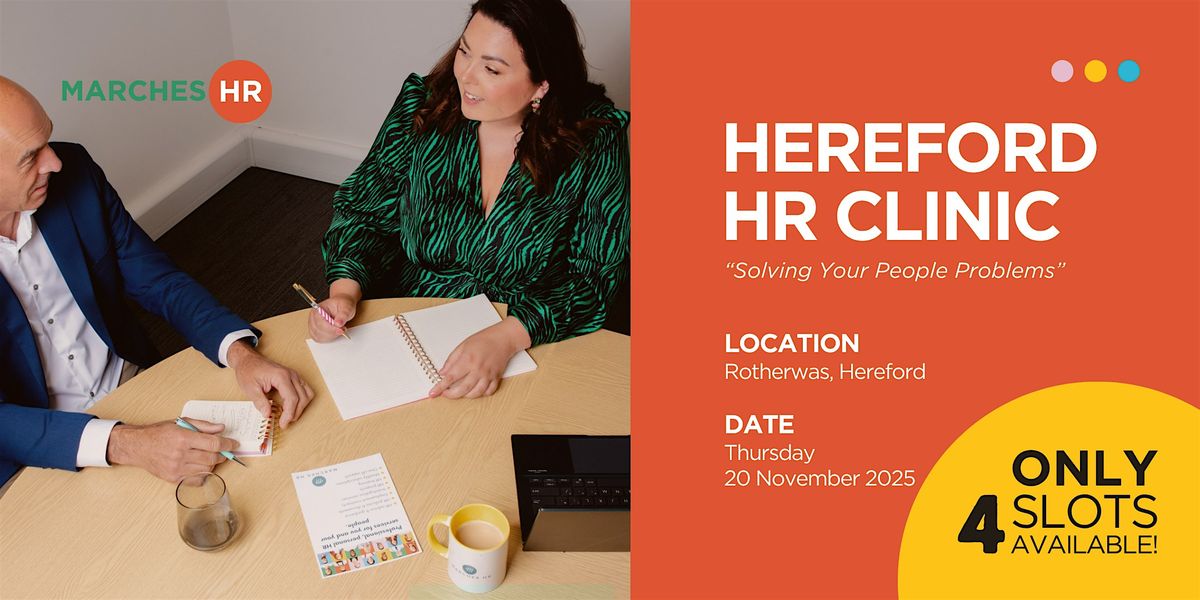 Hereford HR Clinic with Marches HR