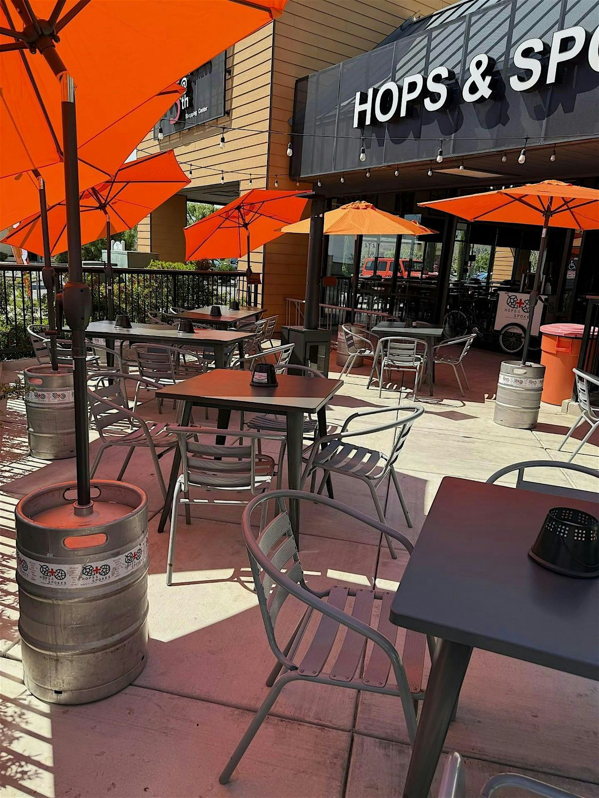 Live music on the patio by Mike Landers Unplugged at Hops & Spokes!