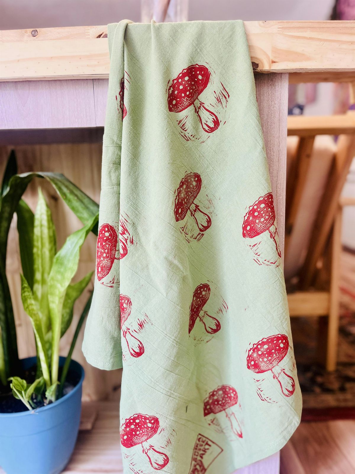 Block Printing on Fabric