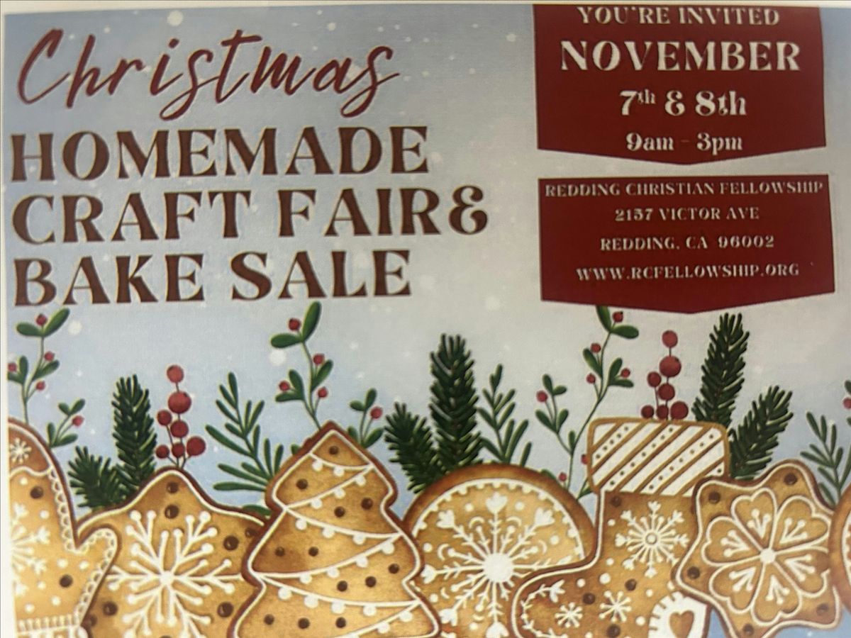 HOMEMADE CRAFT FAIR & BAKE SALE