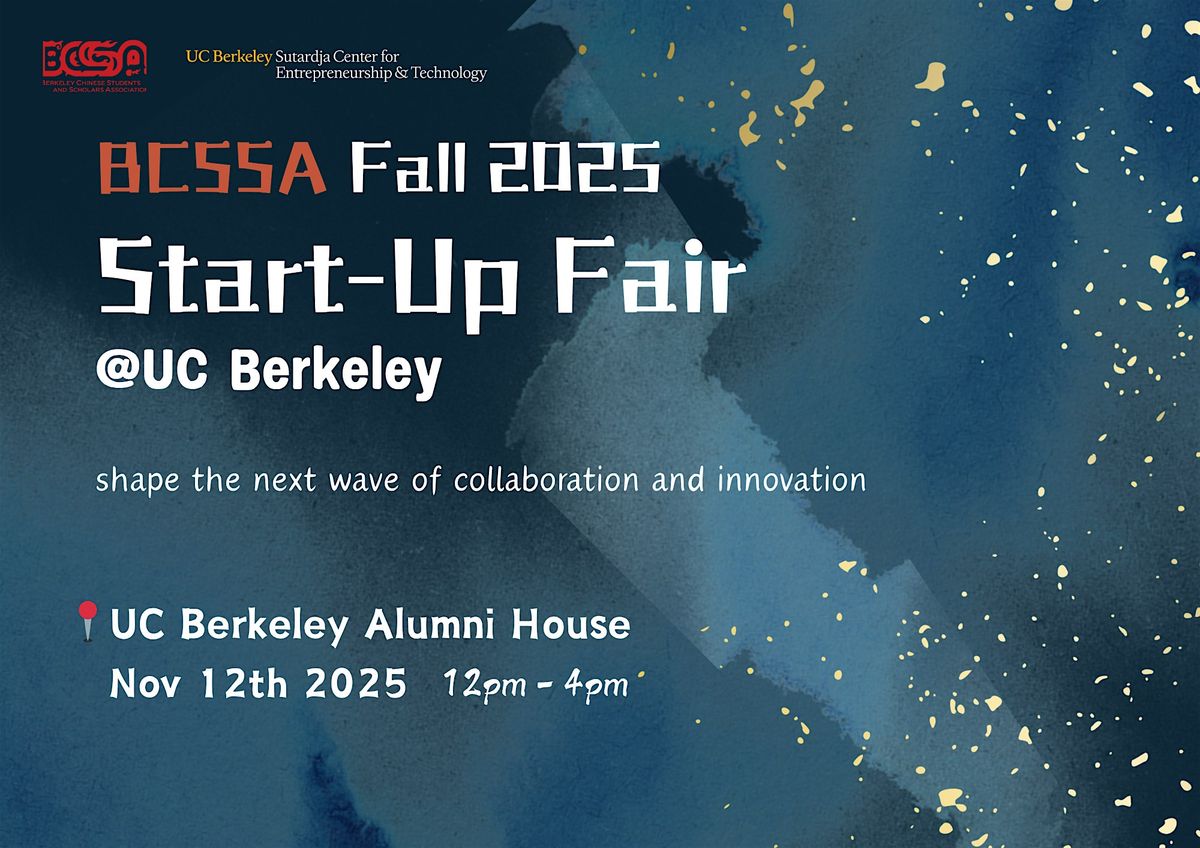 BCSSA Fall 2025 Startup Fair at UC Berkeley