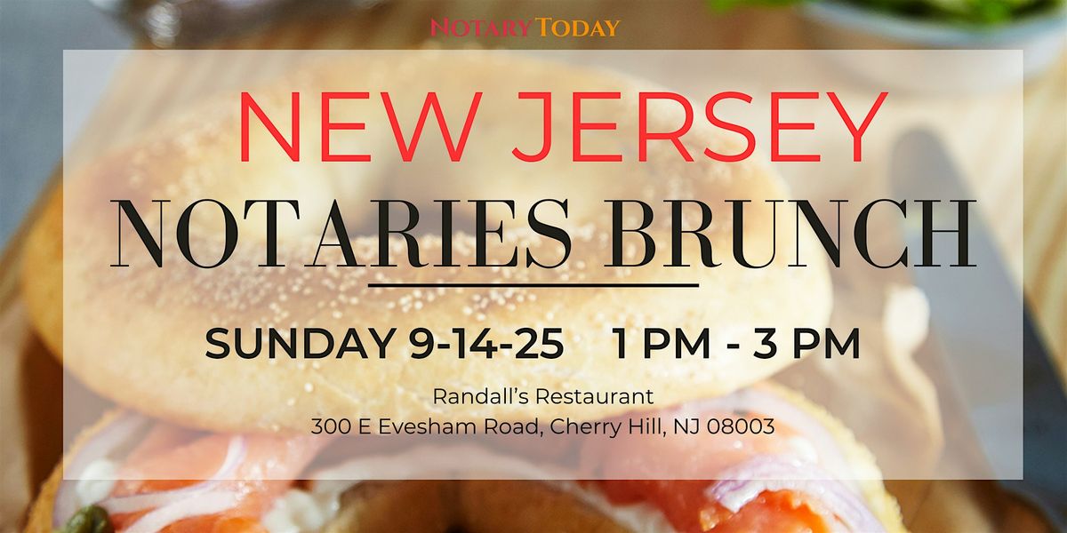 New Jersey Notaries Brunch Meet-Up