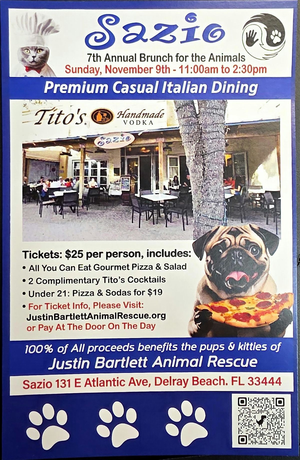 Sazio's 7th Annual Brunch for the Animals